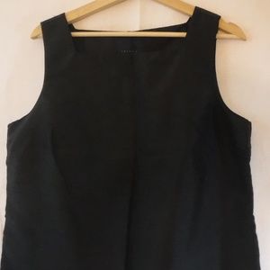 Venezia Black Sleeveless Business Blouse Sz 14/16